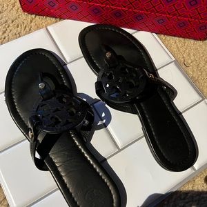 Black Tory Burch Sandals size 8